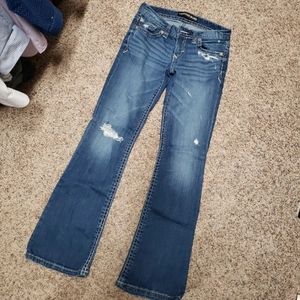 Distressed Express Jeans